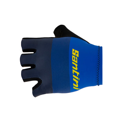 Santini La Vuelta Galicia Gloves - Print - Cyclop.in