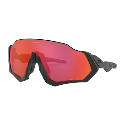 Oakley Flight Jacket Matte Black - Prizm Trail Torch - Cyclop.in
