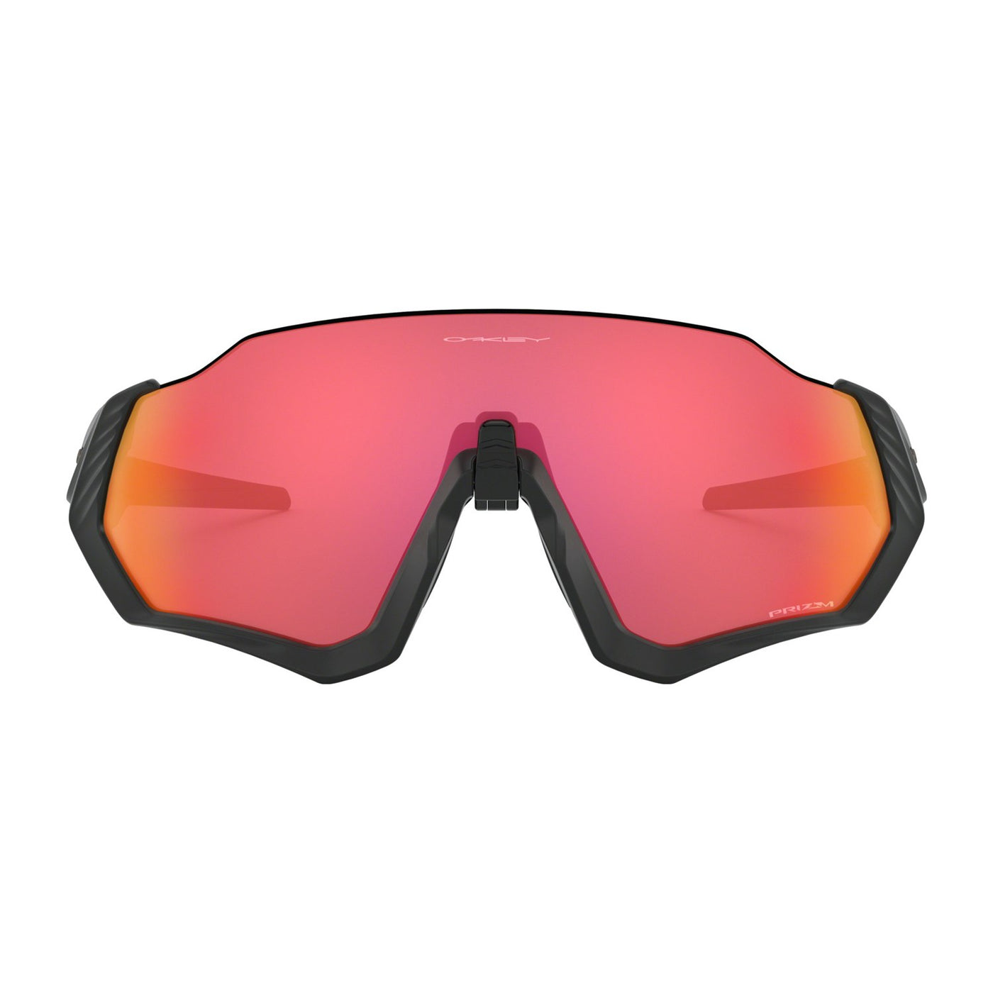 Oakley Flight Jacket Matte Black - Prizm Trail Torch - Cyclop.in