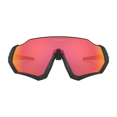Oakley Flight Jacket Matte Black - Prizm Trail Torch - Cyclop.in