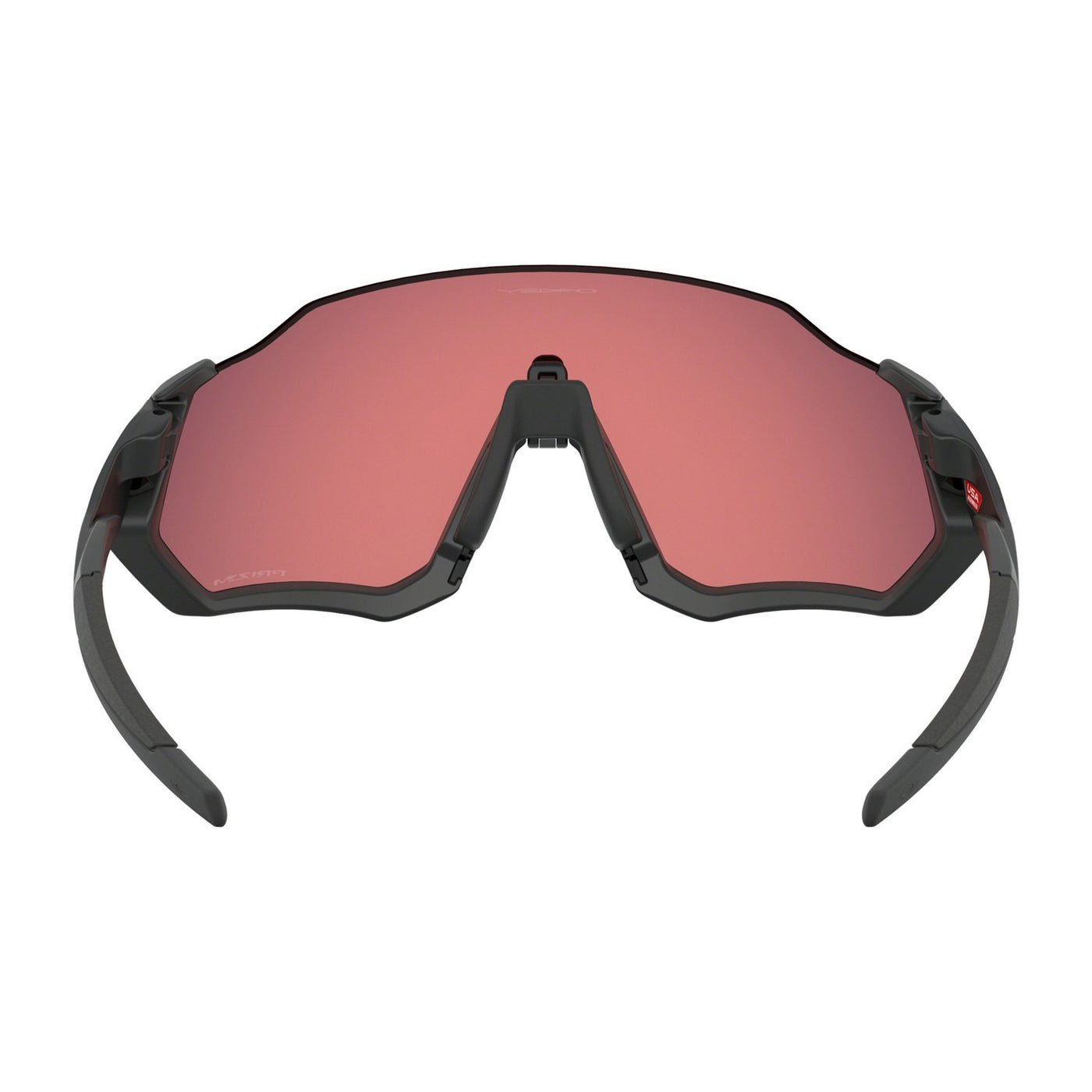 Oakley Flight Jacket Matte Black - Prizm Trail Torch - Cyclop.in
