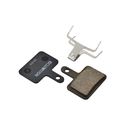 Ciclovation Disc Brake Pad Oraganic/Steel Backplate. Shimano B01S,Tektro R A10,11 E10,11 - Cyclop.in