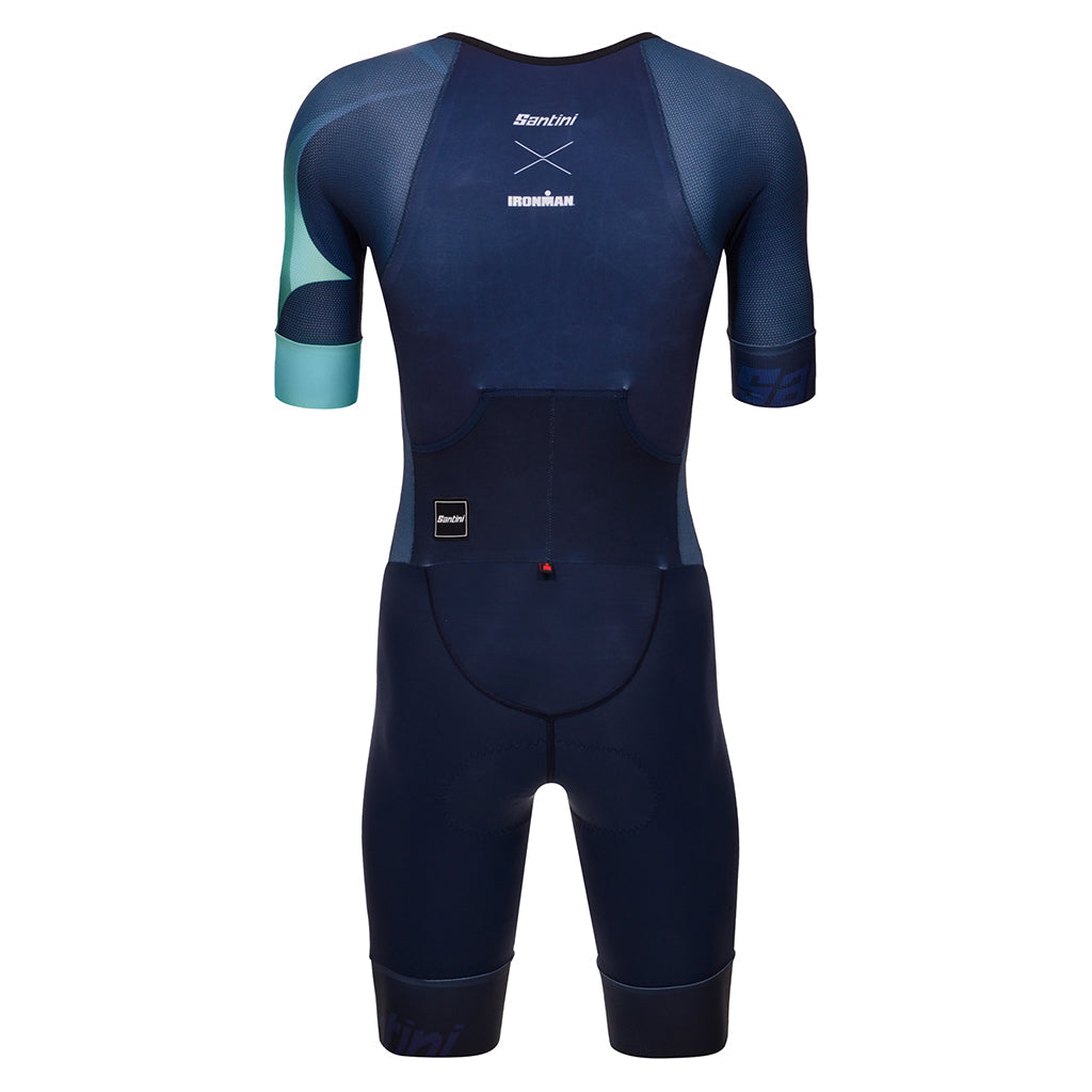 Santini Ironman Koa Triathlon Suit - Aqua - Cyclop.in
