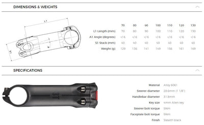 3T Stem Alloy Apto Stealth - Cyclop.in