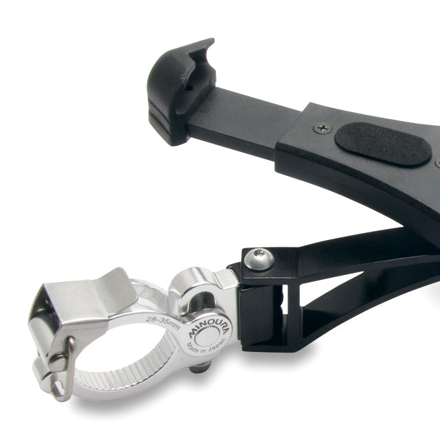 Minoura TPH-1 Handlebar Mount Tablet Computer Holder - 22.2-35mm Clamp - Cyclop.in