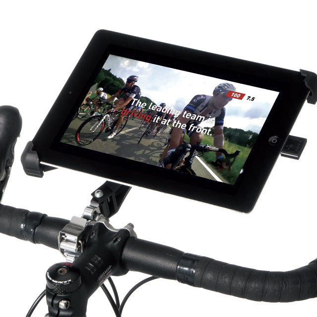 Minoura TPH-1 Handlebar Mount Tablet Computer Holder - 22.2-35mm Clamp - Cyclop.in