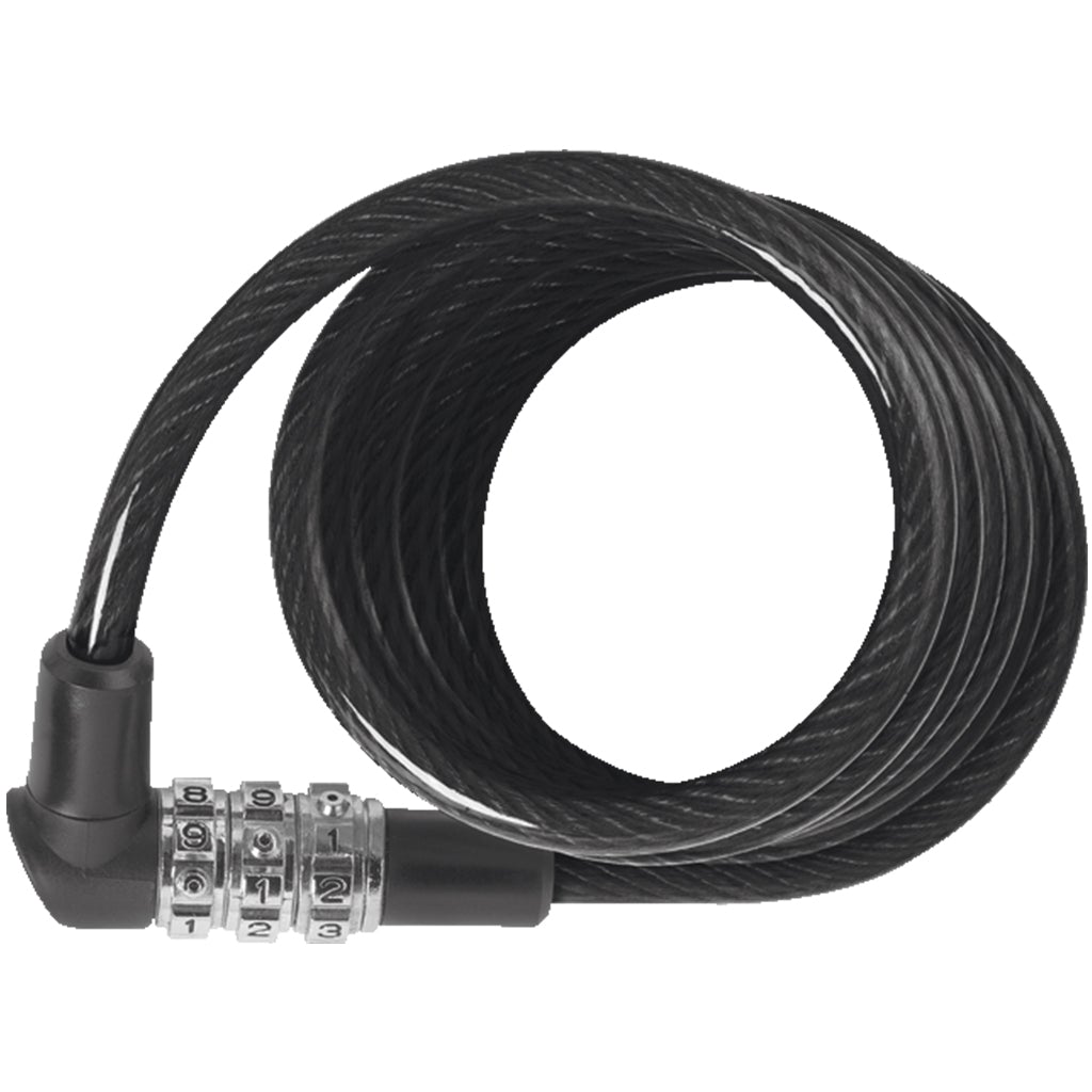 Buy Abus Coil Cable Lock 3506C/120 - Black | Cyclop.in