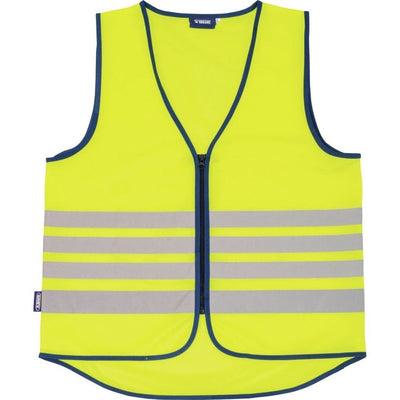 Abus Lumino Reflective Vest - Yellow - Cyclop.in