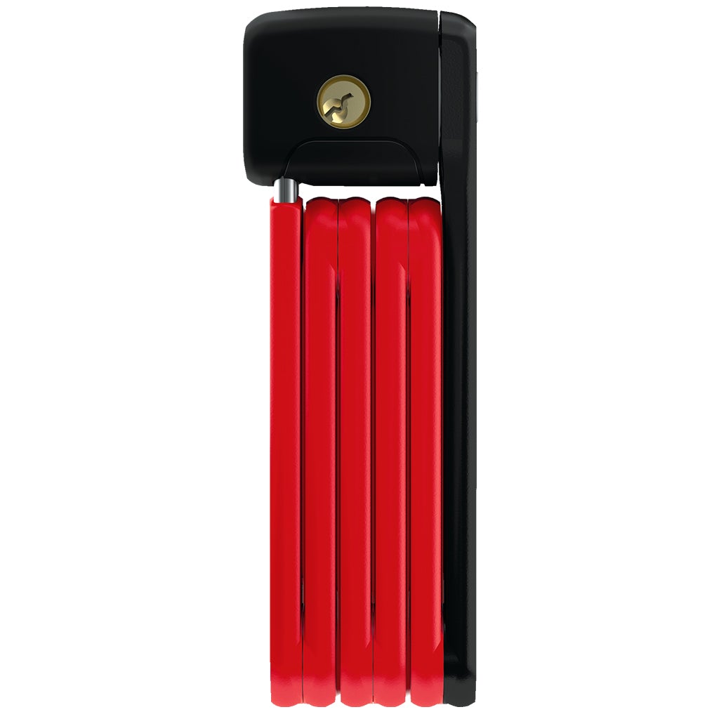 Abus Bordo Lite Mini 6055K/60 Key Lock - Red - Cyclop.in