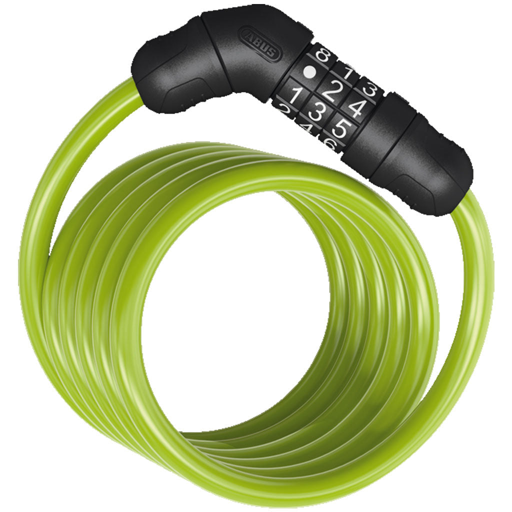 Abus Coil Cable Key Lock Star 4508C/150 - Colour - Cyclop.in