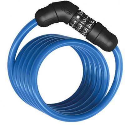 Abus Coil Cable Key Lock Star 4508C/150 - Colour - Cyclop.in