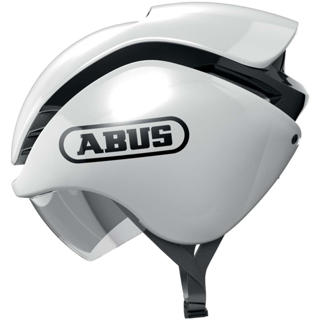 Abus Gamechanger Triathlon Helmet Shiny White M