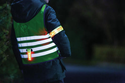 Abus Lumino Active Bar LED Reflective Strip - Yellow - Cyclop.in