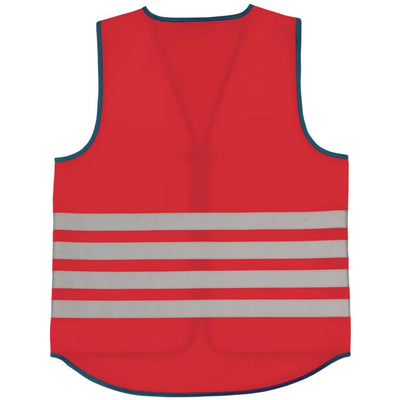 Abus Lumino Reflective Day Vest - Red - Cyclop.in