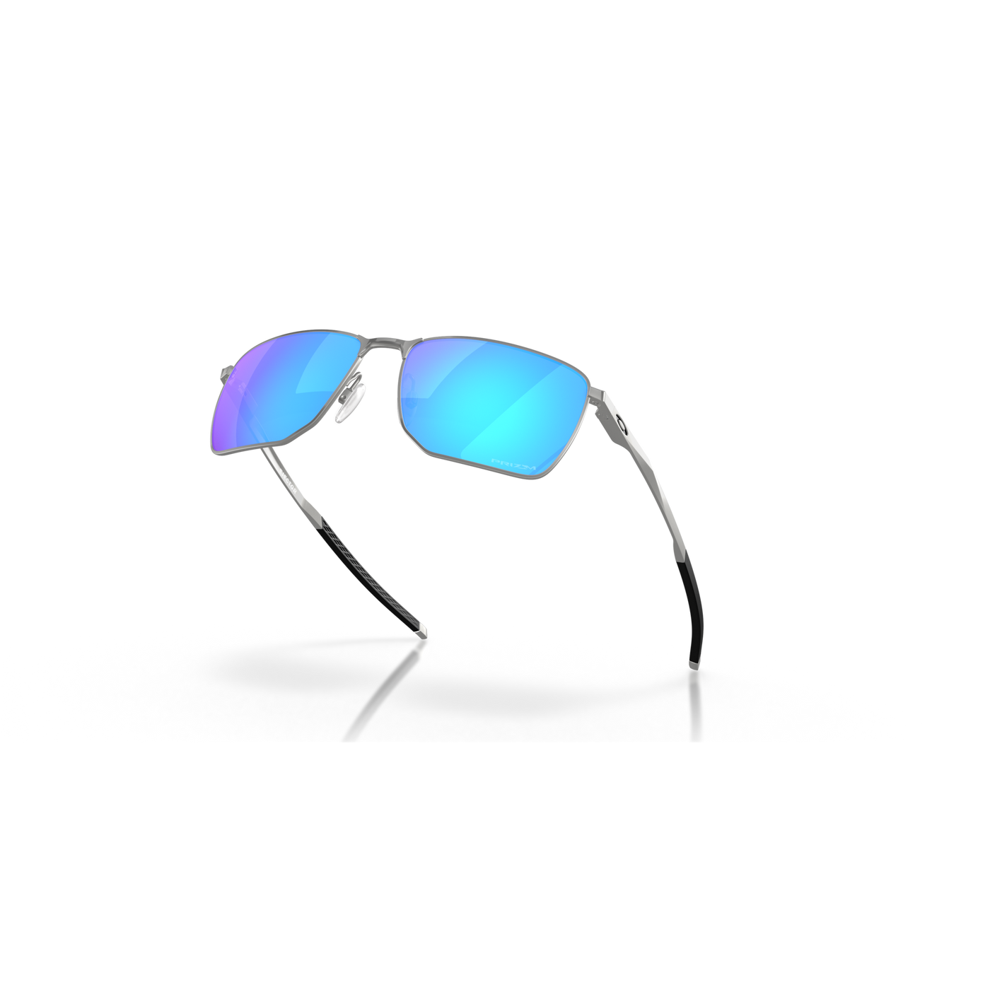 Oakley Ejector Prizm Sapphire Lenses Satin Chrome Frame - Cyclop.in