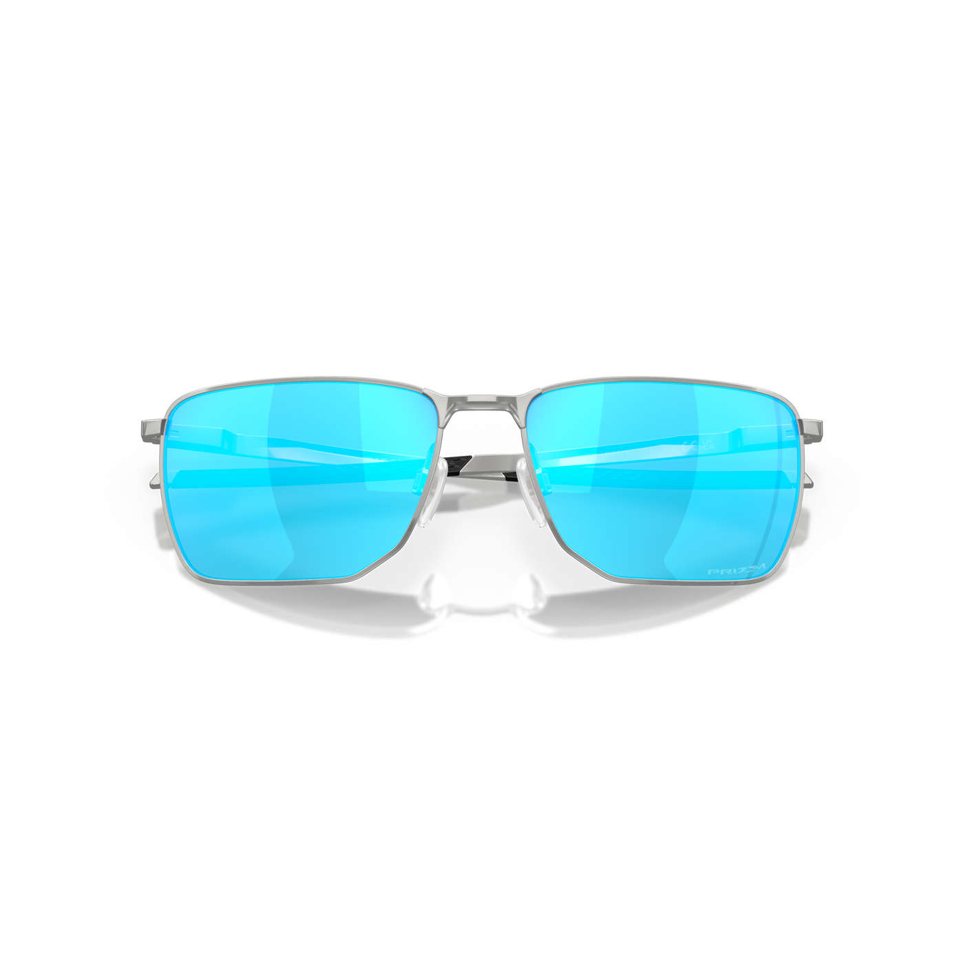 Oakley Ejector Prizm Sapphire Lenses Satin Chrome Frame - Cyclop.in