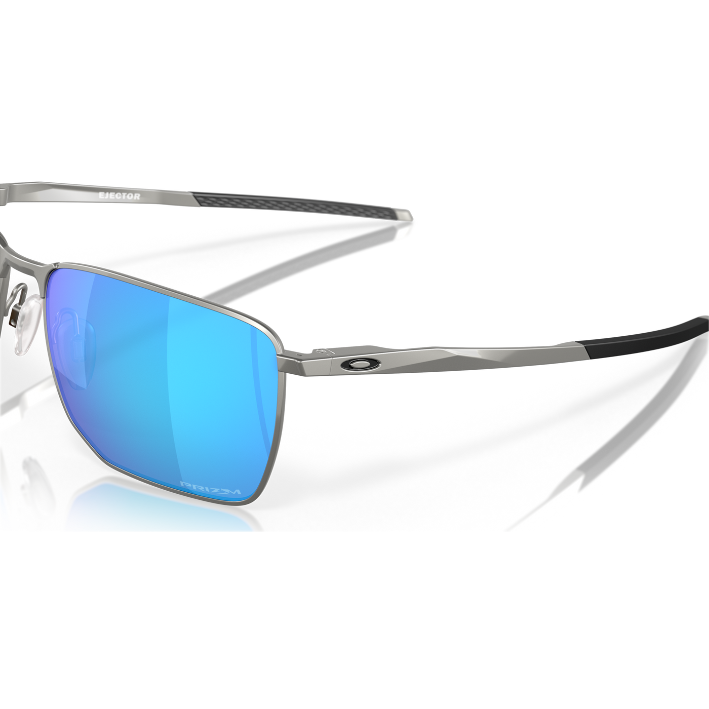 Oakley Ejector Prizm Sapphire Lenses Satin Chrome Frame - Cyclop.in