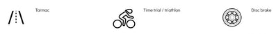 Parcours Disc Full Carbon Wheel Rear - Disc Brake - Cyclop.in