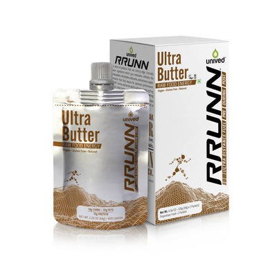 Ultra Butter, Portable Energy Peanut Butter & Cashew Butter Squeeze Packs - Cyclop.in