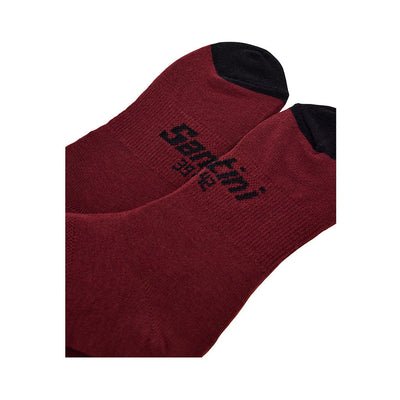 Santini Riga Socks - Red - Cyclop.in