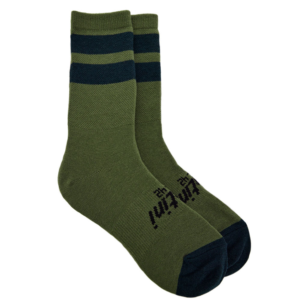 Santini Riga Socks - Military Green - Cyclop.in