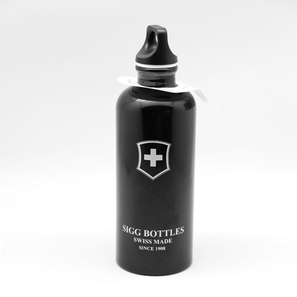Emblem Sigg Bottle 0.6 Litre Black - Cyclop.in