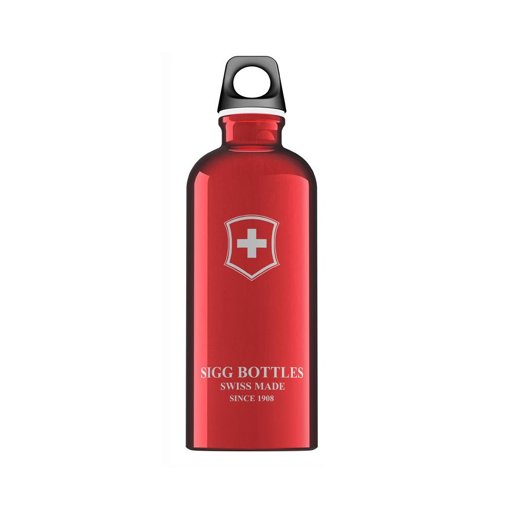 Emblem Sigg Bottle 0.6 Litre Red - Cyclop.in