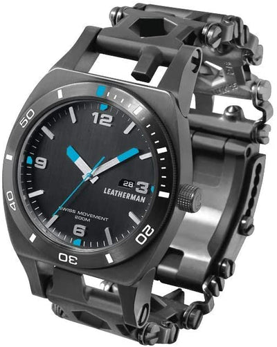 Leatherman Multipurpose Knife Tread Tempo Black Box - Cyclop.in