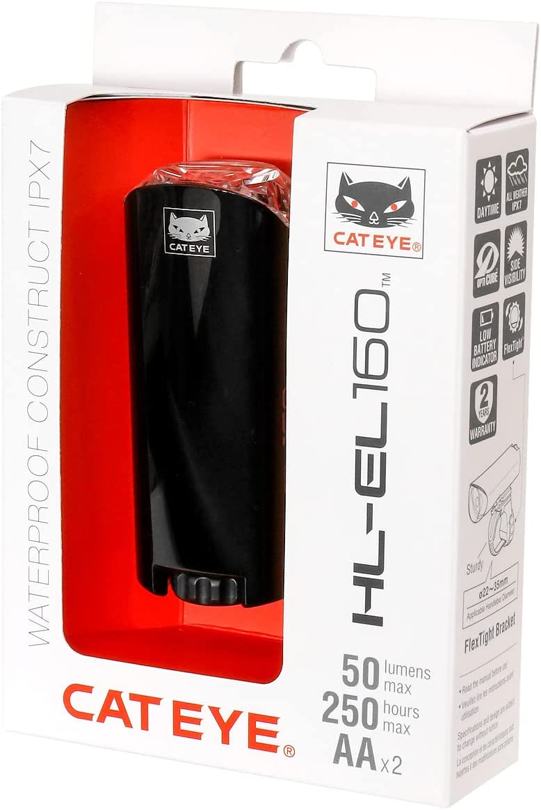 Cateye HL-EL160 Bicycle Headlamp - Cyclop.in