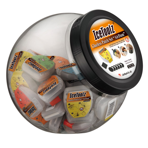 Icetoolz Glueless Patch Set AirDam 50 Set in Jar - Cyclop.in