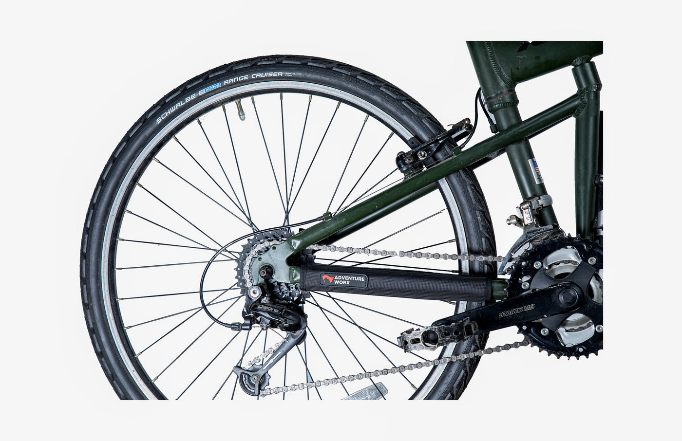 Adventure Worx Cycle Chain Stay Protector - Cyclop.in