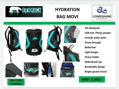 BNB Hydration Bag Moving - Cyclop.in