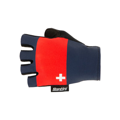 Santini Tour De Suisse Climb Gloves - Red - Cyclop.in