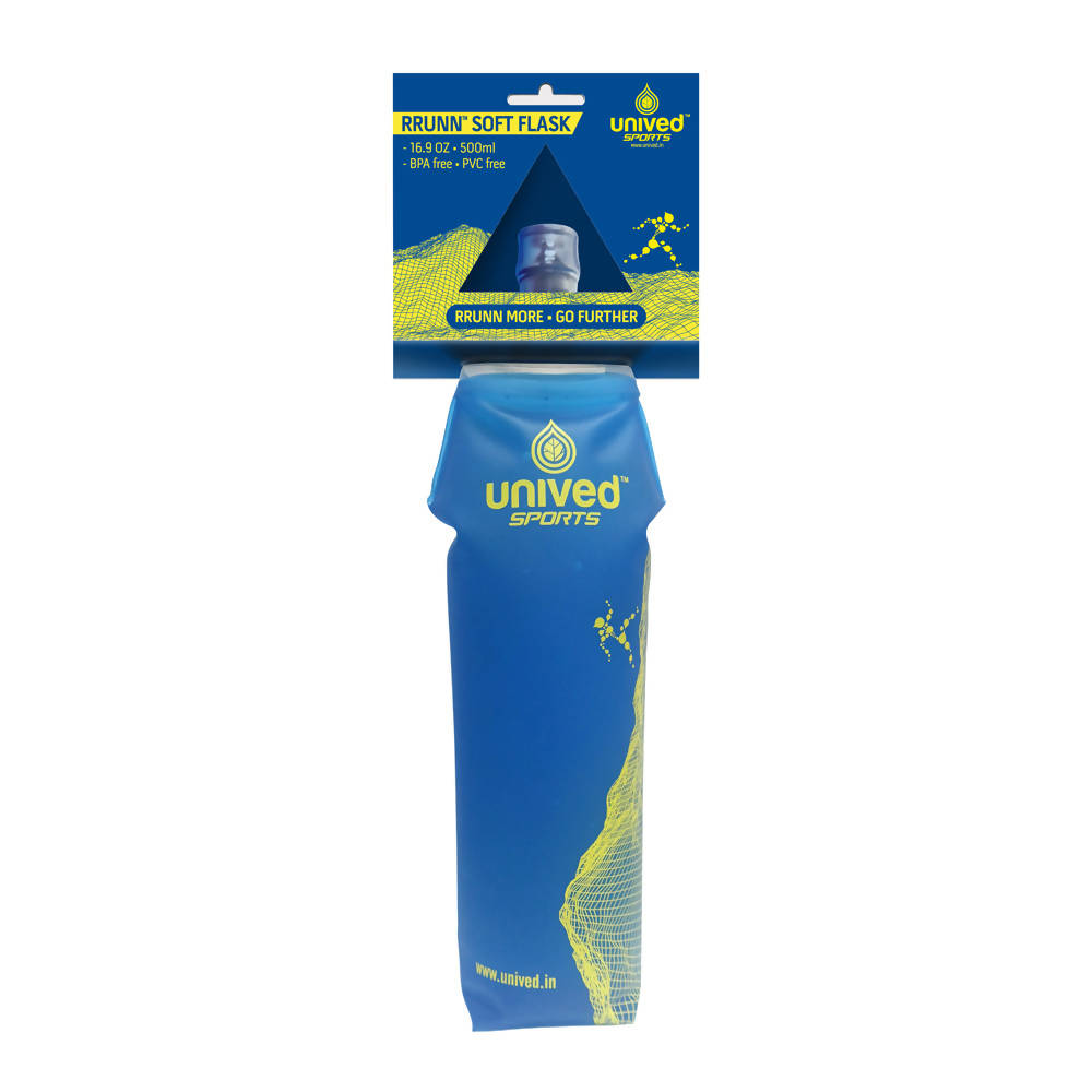 Unived Sports RRUNN Soft Flask, 500ml (16oz) - Cyclop.in