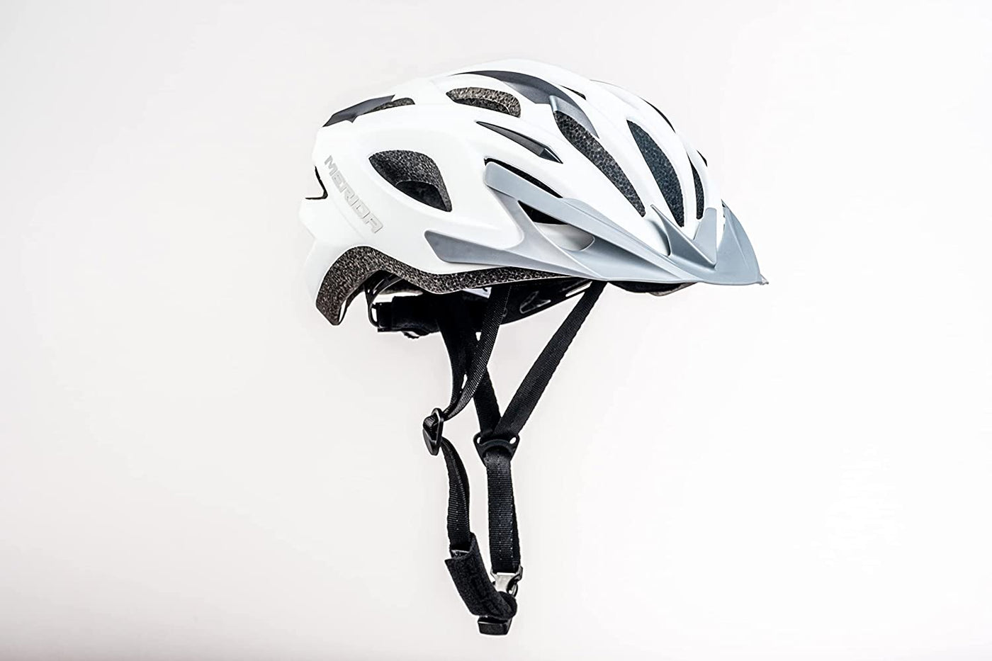 Merida Charger KJ201 Cycle Helmet | Matt White & Grey - Cyclop.in