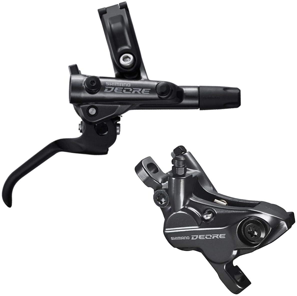 Shimano M6120 Hydraulic Disc Brake Assembled Set - Cyclop.in