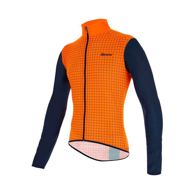 Santini Nebula Jacket (Flashy Orange) - Cyclop.in