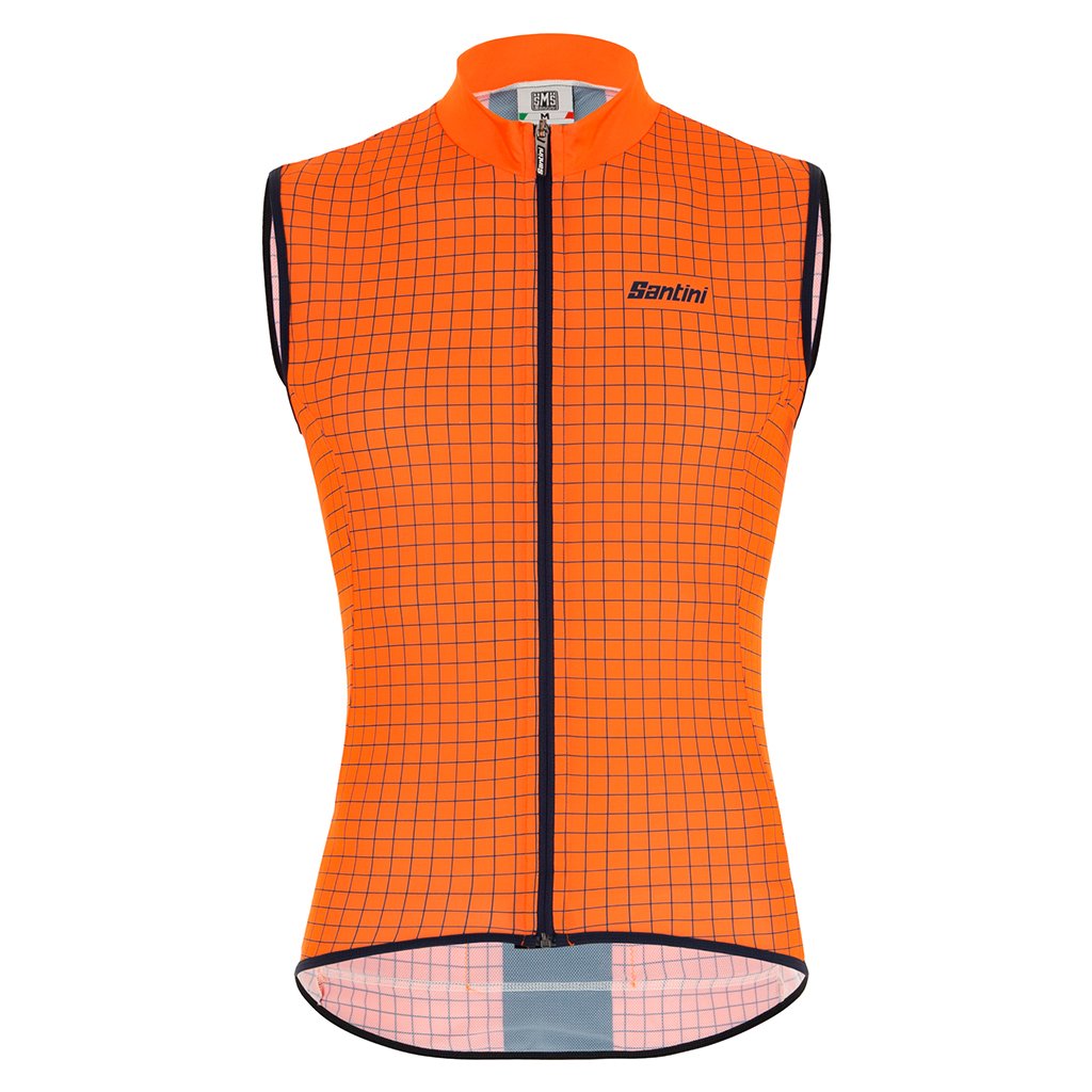 Santini Nebula Vest (Flashy Orange) - Cyclop.in