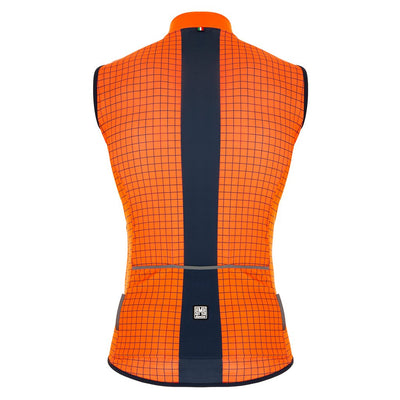 Santini Nebula Vest (Flashy Orange) - Cyclop.in