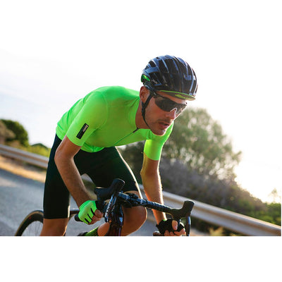 Santini Colore Jersey (Fluo Green) - Cyclop.in