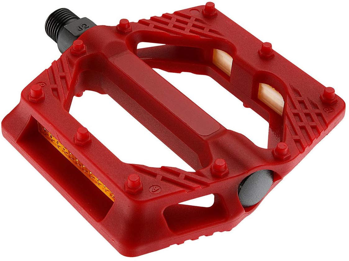 Giant Platform Plastic Pedal Red - Cyclop.in