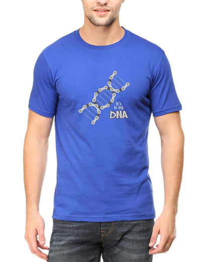 Swag Swami Men's  Cycling Is In My DNA T-Shirt - Cyclop.in