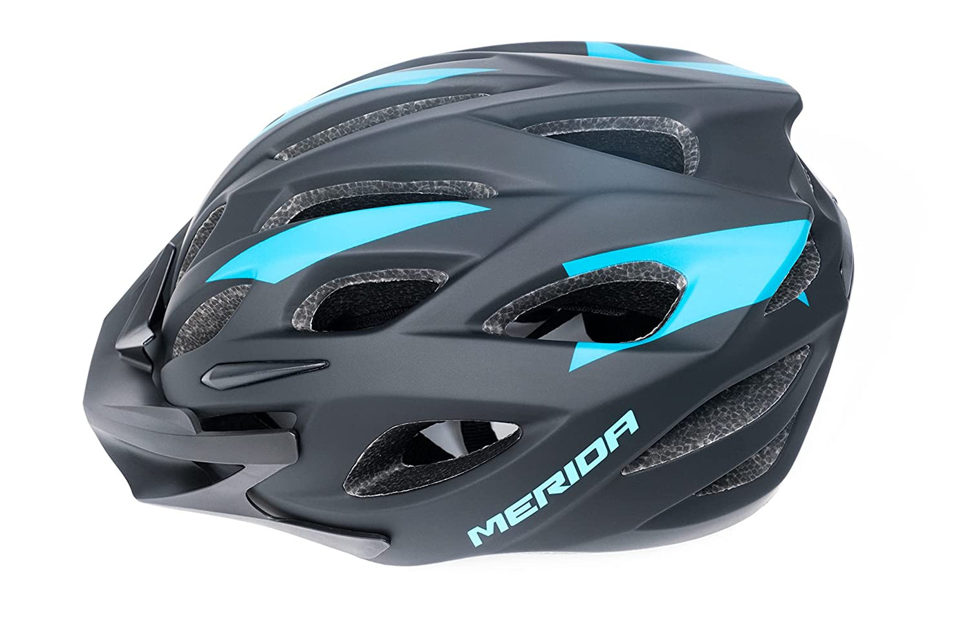 Merida Charger KJ201 Cycle Helmet | Black & Blue - Cyclop.in