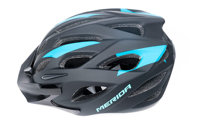 Merida Charger KJ201 Cycle Helmet | Black & Blue - Cyclop.in