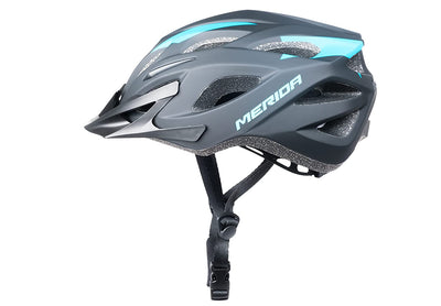 Merida Charger KJ201 Cycle Helmet | Black & Blue - Cyclop.in
