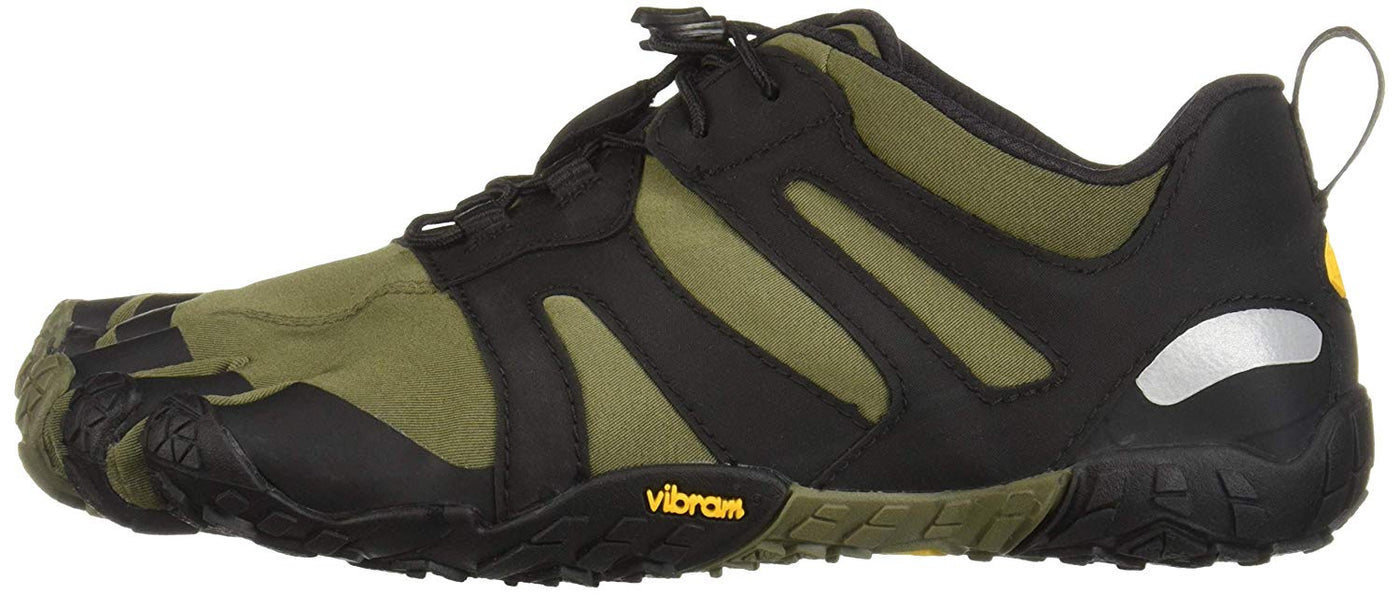 Vibram Fivefinger Men's V-Trail 2.0 Running Shoe - Ivy/Black - Cyclop.in