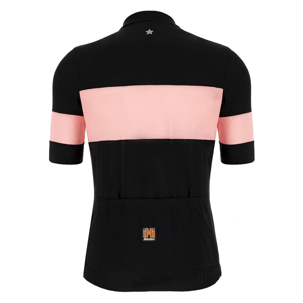 Santini Gazza Jersey - Black - Cyclop.in