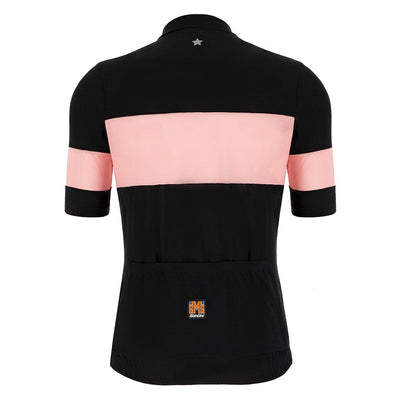 Santini Gazza Jersey - Black - Cyclop.in