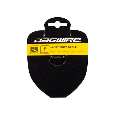 Jagwire Sport Slick Stainless Shift Cable 1.1Mm Stainless for SRAM/Shimano - 2300Mm - Cyclop.in