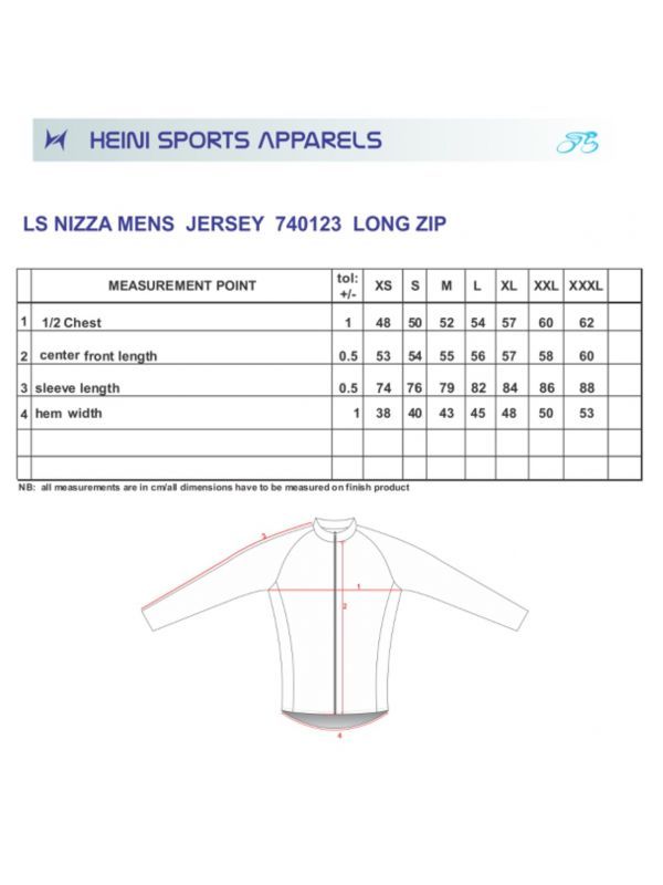 Heini NIZZA Thermo 363 Mens Short Sleeve Cycling Jersey - Cyclop.in
